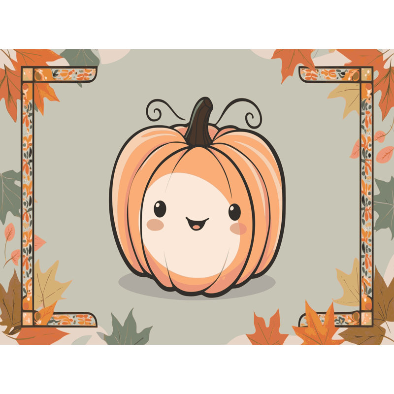 Tapis de vacances d'Halloween The Holiday Aisle®, Rectangulaire 3 pi x 5 pi