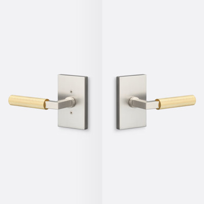 Levanto Passage Rosette, Knurled Grip