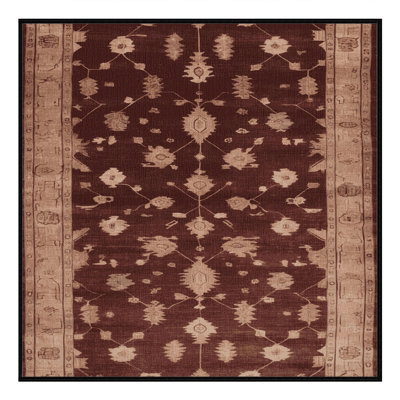 Machine Washable Overdyed Black Area Rug