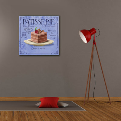  'Patisserie 6' by Fiona Stokes-Gilbert Canvas Wall Art, 26" x 26"