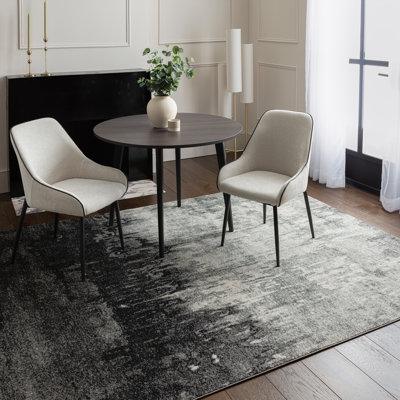 Abernathy Distress Grey Rug