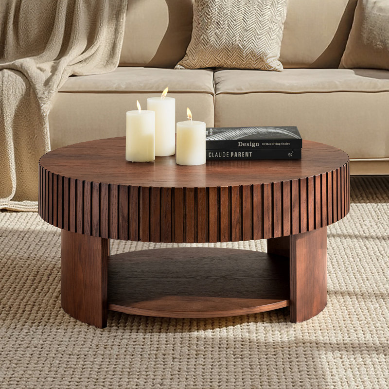 Haroldo Coffee Table, Cocoa Walnut