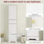 Freestanding Linen Cabinet