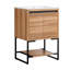 Ensemble de meuble-lavabo simple 24 po 24 po-81437783