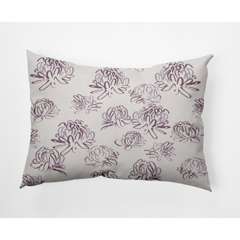 Housse et insert de coussin extérieur d'extérieur, Violet
