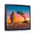 Black Floater Framed selected