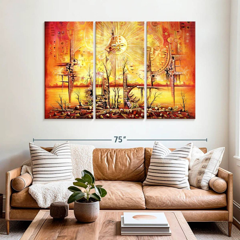 Kelan Sun Shine On My Mind, 42" H x 65" W