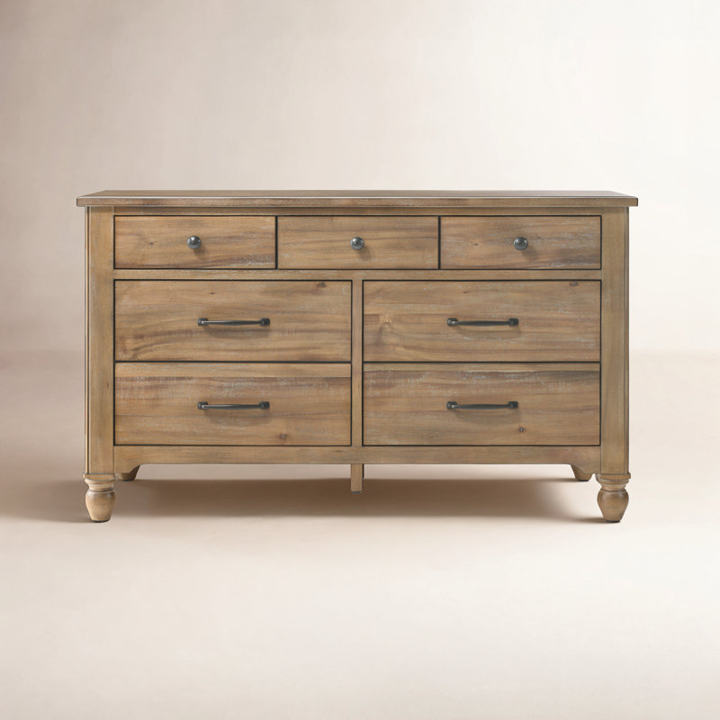 Edan Highland 7-Drawer Farmhouse Wood Dresser