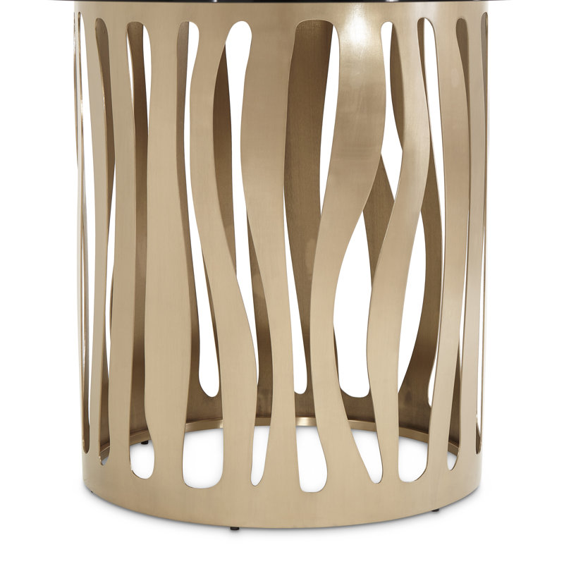 La Rachelle Round Glass Dining Table