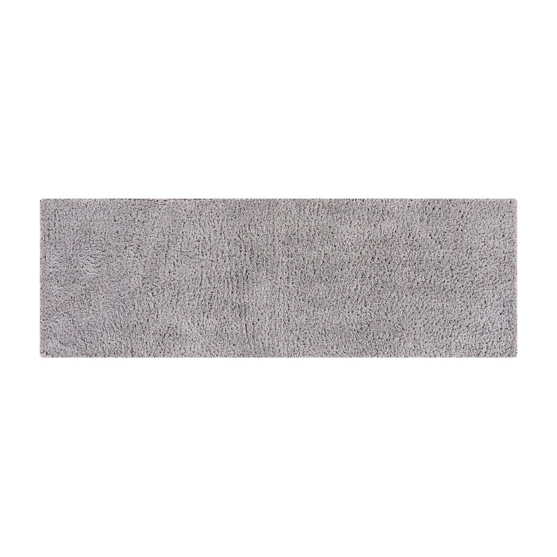 Tapis de salle de bain Micro, Gris, Tapis de couloir 20 po x 60 po