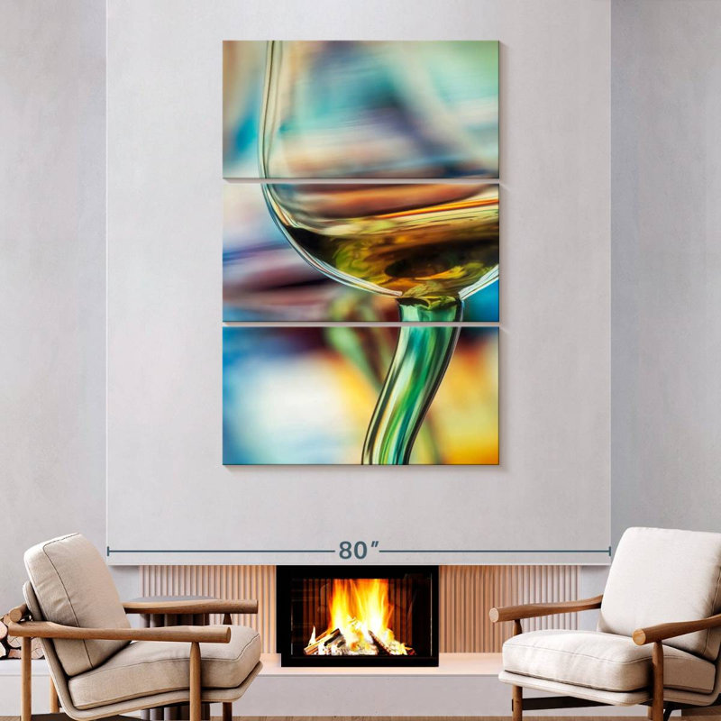 Verre à vin blanc Yarlin, H 74 po x l 48 po