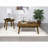 Square Wood Coffee Table