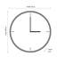Manufactured Wood Wall Clock