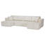 Compressed Modular Sectional Sofa: Space-Efficient Minimalist Design for Living Room & Bedroom
