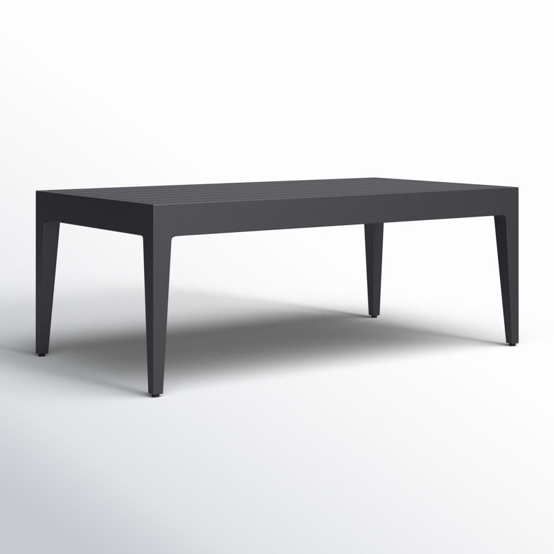 Whitman Metal Coffee Table, Gris