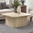 Aurel 31.5" Fluted Square Coffee Table-1711633970