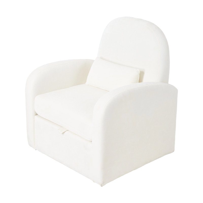 Upholstered Swivel Armchair