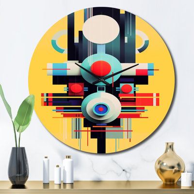 Behah - Horloge murale géométrique moderne