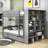 Janael 2 Drawer Standard Bunk Bed with Shelves by Harriet Bee-484224126-484224127