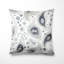 Coussin French Country - Coussin transitionnel gris à motif cachemire rétro-125947180