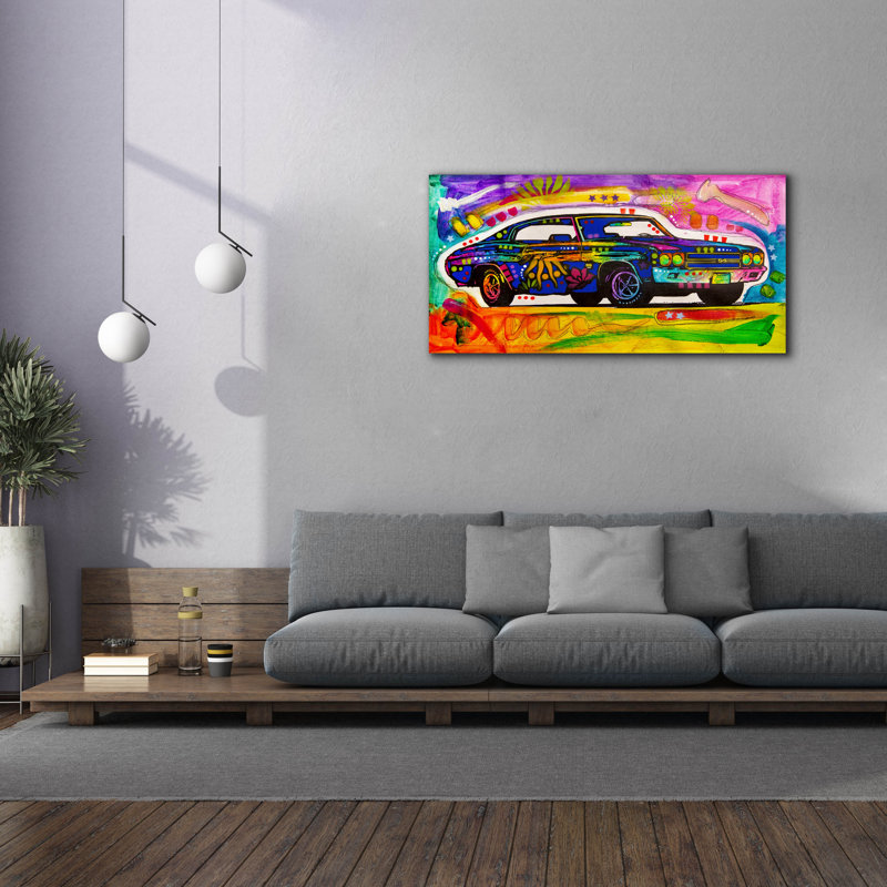 «Will Chevelle» par Dean Russo, Williston Forge, art mural sur toile