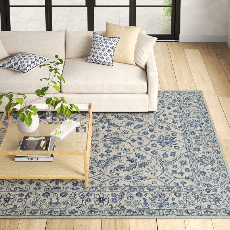 Bayford Wool Ikat Indoor Rug, Rectangle 9' x 12'