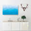 Tranquil Ocean in Abstract - Wrapped Canvas-55303493