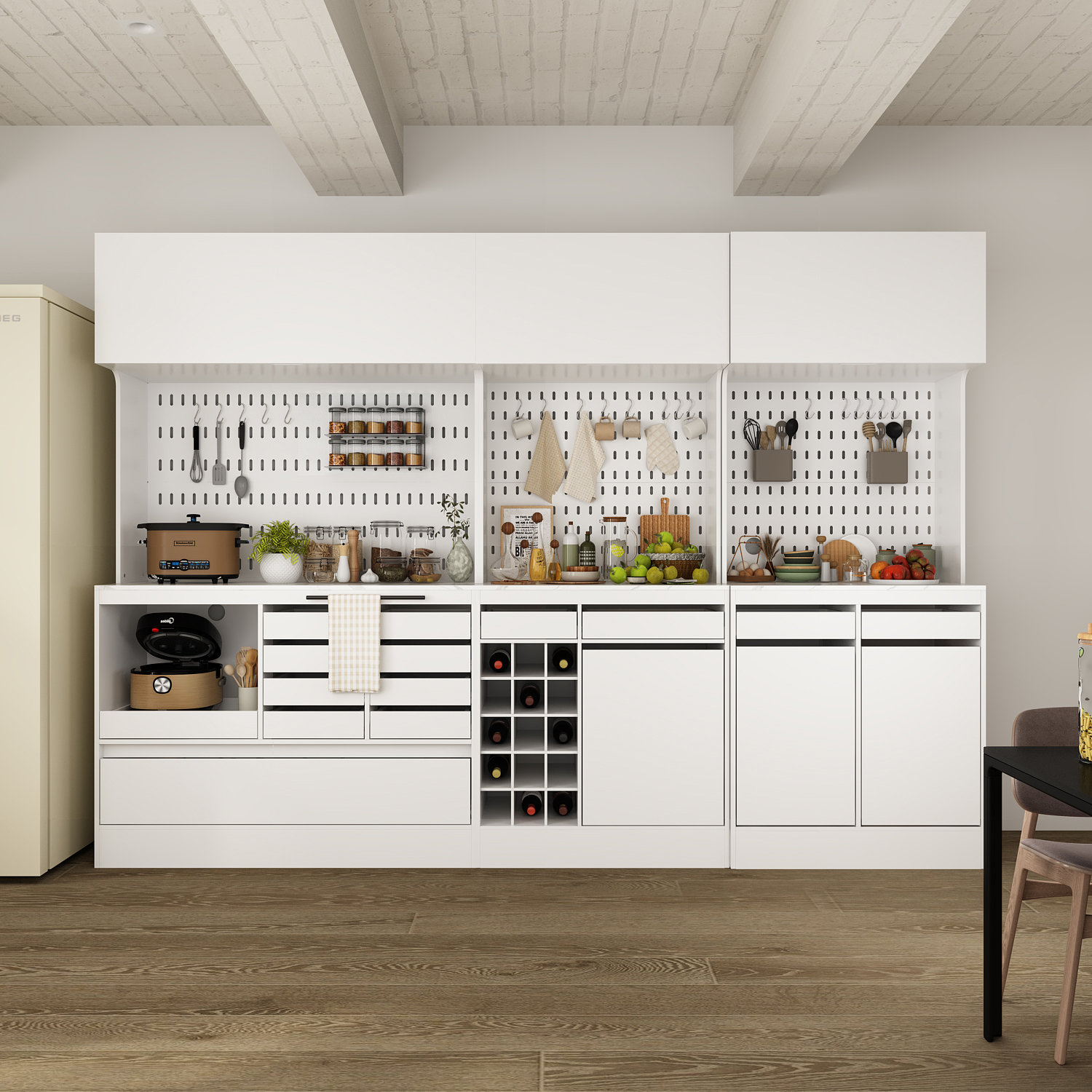 Oneeda 72 Kitchen Pantry Hokku Designs