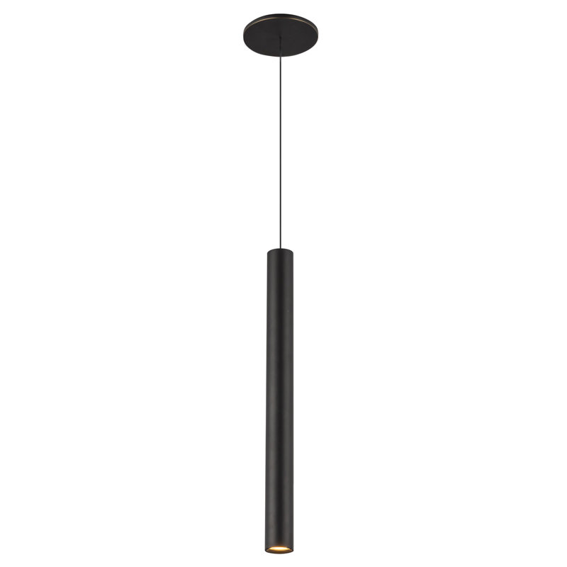 Luminaire suspendu 20 po Mason, Noir, Noir