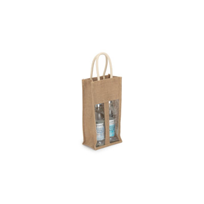 Jute Bottle Carrier Bag