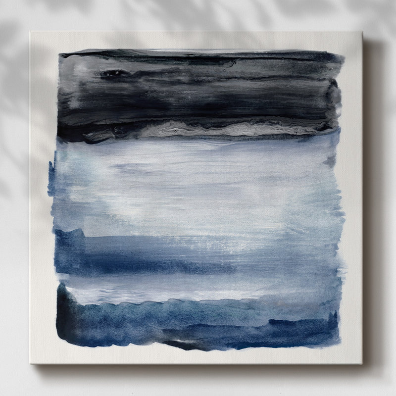 Navy Sky I-Gallery Wrapped Canvas, 24" H x 24" W