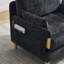 Fauteuil inclinable convertible 3 en 1, canapé-lit 74 po, 3 coussins et poches de rangement-936724483