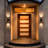 1-Light Dimmable LED Outdoor Wall Light