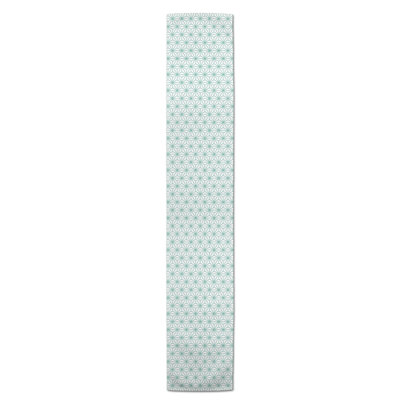 Hovig Geo Quatrefoil Table Runner
