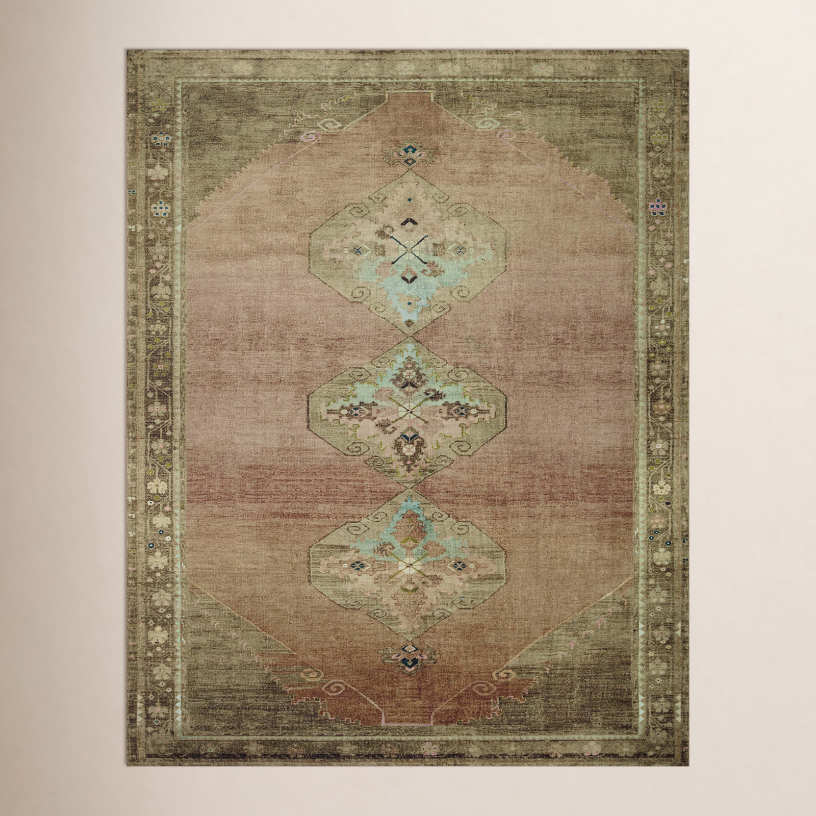 Magnolia Home by Joanna Gaines x Loloi Oriental Rug, Rectangle 7'6" x 9'6"