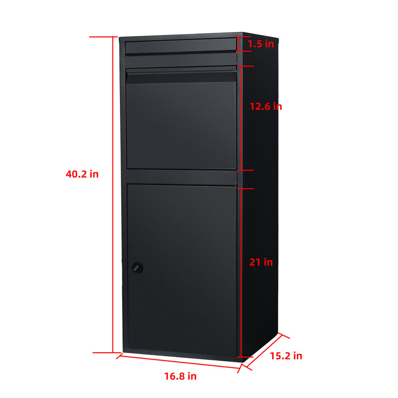 Steel Package Drop, Black
