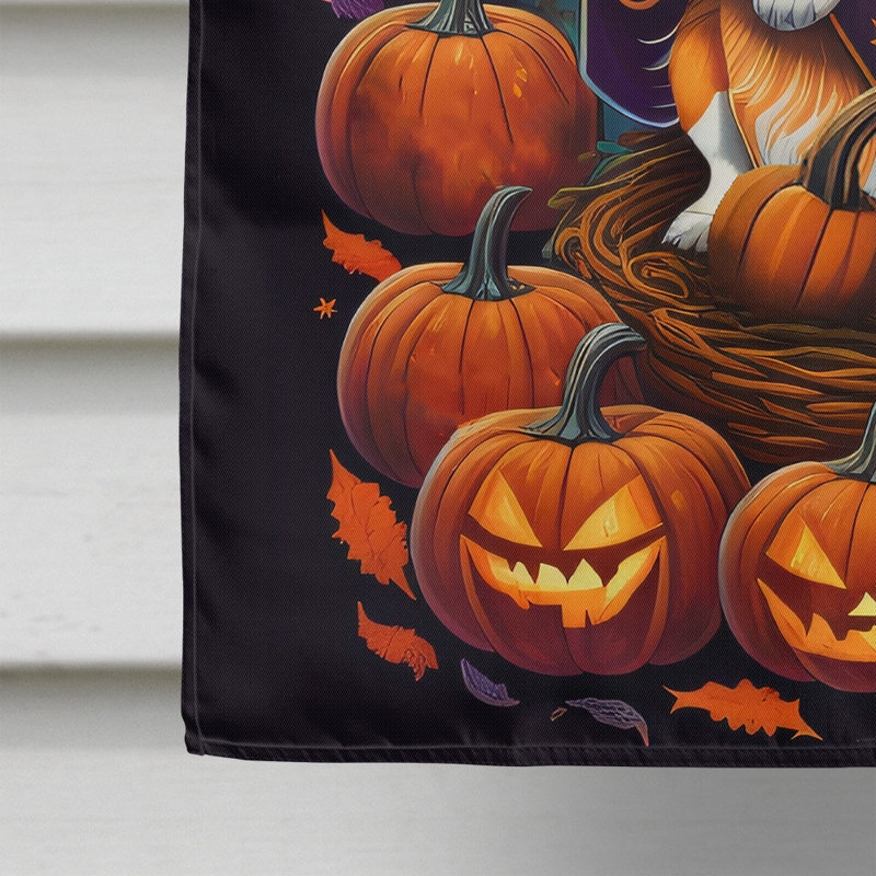 Jameriah Double Sided Polyester Halloween Garden Flag, 40" x 28"