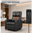 Power Recliner Chair, with Massage and Heat-334078331
