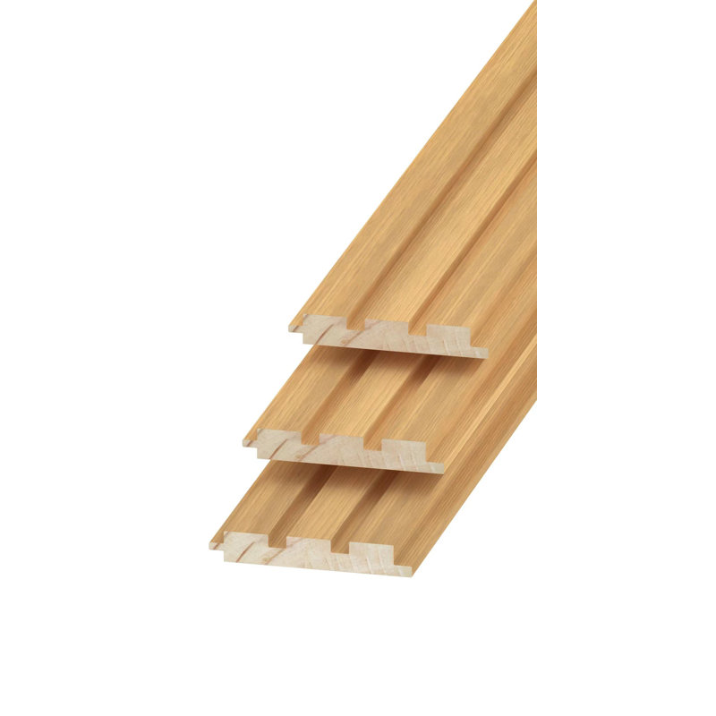 Panneau mural en bois 5 po x 94,5 po, panneau mural 3D pour décoration murale intérieure, Chêne