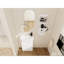 Meuble-lavabo autoportant de 23 po avec lavabo et support de rangement, portes à fermeture douce-583775846