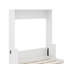 Grand lit escamotable avec bureau, lumières DEL et USB-1879176810