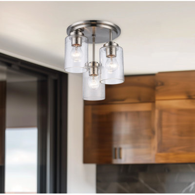 Mod Pod 3 - Light Glass Flush Mount