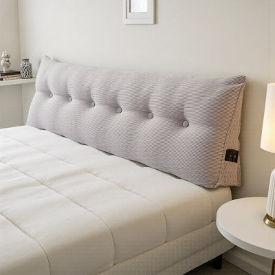 Wedge Headboard Pillow with Removable Cover