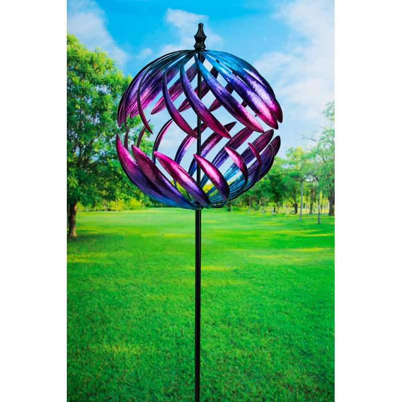 Batton Weather Resistant Metal Abstract Wind Spinner