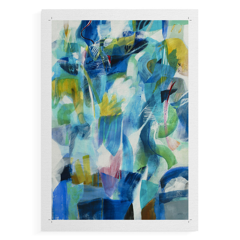 Green Passage -Canvas Print Only - NOT FRAMED, 27" H x 18" W