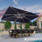 Sim 9.84' x 13.11' Rectangular Cantilever Umbrella,Navy-1073343204