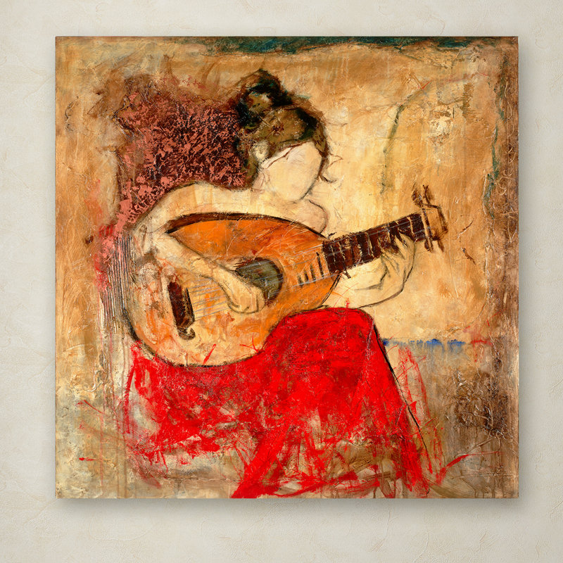 « vanessa », reproduction sur toile tendue, H 35 po x l 35 po x P 2 po