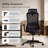Ergonomic Mesh Task Chair, Adjustable Office Chair with 2D Headrest & 3D Armrest, Office Desk Chair with Lumbar Support, Recline Function,Black-196395802-195325935