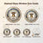 Panneau de fenêtre en verre pour décoration intérieure American Independance USA 250th Anniversary - H 12 po-126676098