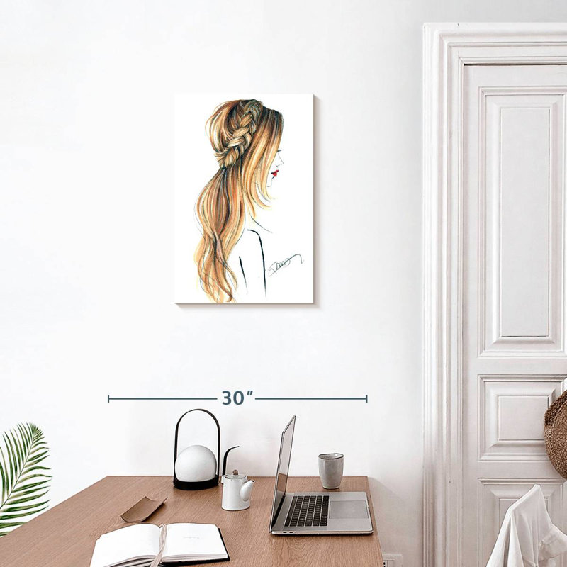 Shuttleworth Good Hair Day, 24" H x 16" W